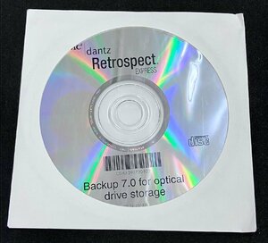2YXS1673★現状・未開封品★EMC Dantz Retrospect Express Backup 7.0 for optical drive Storage