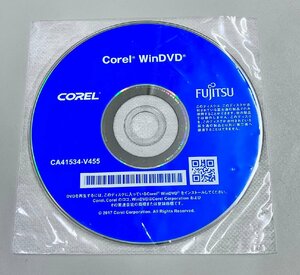 2YXS1081★現状品★FUJITSU Corel WinDVDディスク