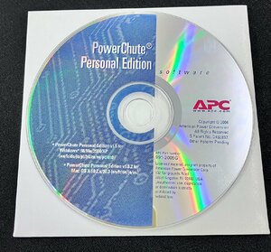 2YXS1584★現状品★APC PowerChute Personal Edition　ソフトウェア