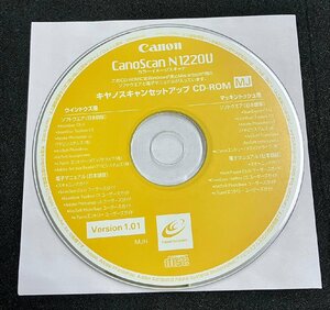 2YXS1528★現状品★Canon Canoscan N1220U カラーイメージスキャナセットアップCD-ROM Version 1.01
