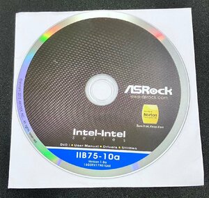 2YXS1667★現状品★ASRock Intel-Intel Series ソフトウェア（マニュアル/ドライバ/ユーティリティ IIB75-10a Version 1.0a