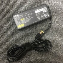 【PSE認証】純正45W ノートパソコンのACアダプター充電器 NEC LaVie PC-LZ750TSB ADP007/A14-045N1A 20V 2.25A 方形センターピン_画像1