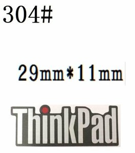 304# 【Thinkpad】エンブレムシール■29*11㎜■ 条件付き送料無料