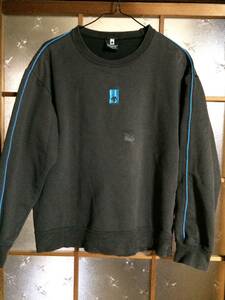 DESCENTE デサント トレーナー Mサイズ 黒色 USED 中古