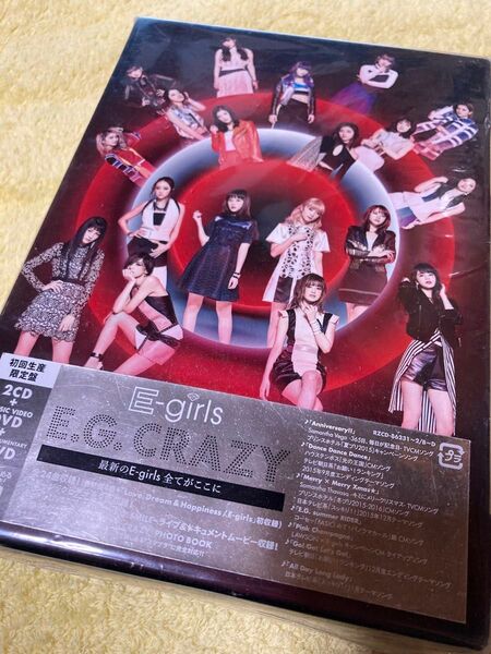 E-girls E.G.CRAZY初回生産限定版