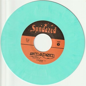 米SUNDAZED限定カラー盤4曲EP JAN & DEAN SOUNDS FOR A RAINY DAY (SAVE FOR A RAINY DAY の未発表集) ★US GREEN VINYL 7inch★SEP125の画像3