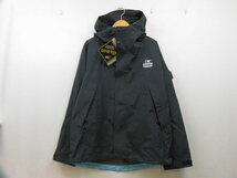 新品 定価36,300円 CHUMS チャムス GORE-TEX ゴアテックス ナイロン ジャケット DI Gore-Tex Lgt Wgt JKT メンズ ブラック 黒 Lサイズ_画像1