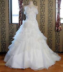 Libra libera large size high class wedding dress 11 number 13 number 15 number L~3L size soft mermaid line 