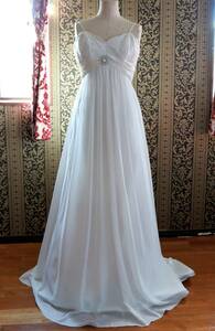 Alfred Angelo Alfred Anne jero high class wedding dress 11 number L size empire line 