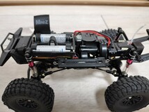 【美品】京商 mini-z 4x4　トヨタ 4ランナー アクセサリーパーツ付　サンドイエロー　オプションパーツ装着済み　送信機カスタム済み_画像5