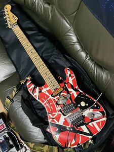 【中古美品】EVH Striped Series Frankenstein Frankie/EVH エディ・ウ゛ァン・ヘイレン フランケンシュタインレプリカ フランキー