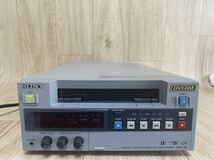 中古 SONY DSR-40 業務用 DVCAM レコーダー 99年製 / 通電確認済み / 現状品 / ジャンク品_画像4