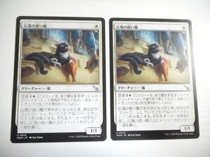 F290【MTG】広場の使い魔 2枚セット　カルロフ邸殺人事件