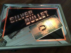 COORS LIGHT Silver bullet アメリカ ビール ネオン看板★クアーズ シルバーブレット★雑貨