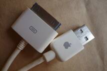 Apple アップル 純正 iPod nano 第6世代まで Dock端子 dockコネクター 30ピン USBケーブル 1m 通信 充電 Dockコード 充電コード 　_画像2