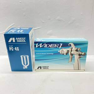 送料無料g29119 アネスト岩田 IWATA イワタ 汎用 WIDER1-13H2G 重力式スプレーガン 400mlカップ PC-4S 未使用品