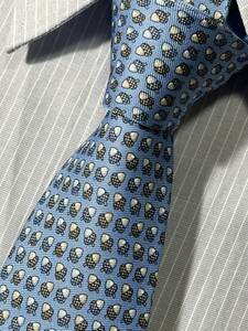  почти не использовался "VERSACE" Versace общий рисунок бренд галстук 402125