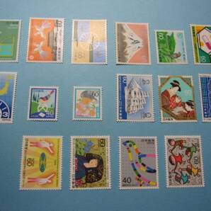 記念切手 １９８６年 １６種完の画像1