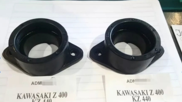 ペイペイKAWASAKI Z400B KZ440 Z440 インシュレーター 純正タイプ 新品 キャブレータ キャブ ジョイント