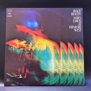 T6-11 「Miles Davis At Fillmore West /Black Beauty」LPレコード(SOPJ 39-40)2枚組　超音波洗浄済