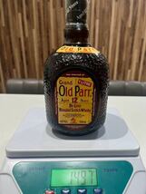 【D4904】未開栓 古酒 Old Parr Grand 12years ウイスキー オールドパー 12年　化粧箱なし_画像3