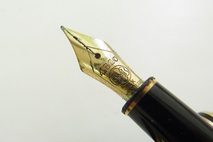 B002-S24-2584 Mont Blanc モンブラン マイスターシュテュック 14K 4810 万年筆 現状品⑧