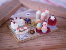 【noecoro】American vintage sweets.【miniature】【doll house】_画像1