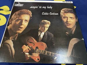 Eddie Cochran★中古LP仏盤「エディ・コクラン～Singin’To My Baby」