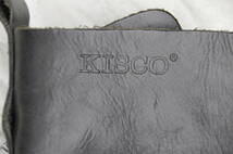 KISCO 皮紐ブーツ　　２日使用　24.5cm 38_画像2