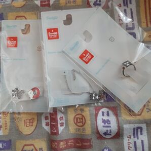ばつ丸 ネックレス 指輪 イヤリング セット