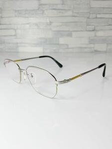 Paris Miki AU-265 K18DEC Palimiki Half Rim Серебряные очки