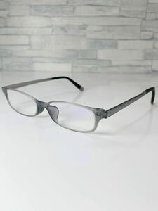 JINS READING GLASSES frequency +1.0 FRD-15A-013 Gin z square type gray farsighted glasses superior article 