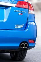 スバル [STI ステッカーA (ホワイト)] 純正新品_画像2