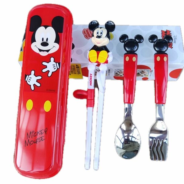 ミッキーお箸キッズ箸ヘルパー、子供のトレーニング箸シリコン便利な箸をつかむ子供可