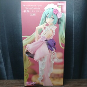 初音ミク Exc∞d Creative Figure SweetSweets -抹茶パフェ さくら- プライズ フィギュア フリュー 