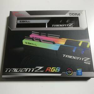 G.SKILL TRIDENT Z RGB DDR4メモリ 16GB(8GB×2) [F4-3200C16D-16GTZR] ①