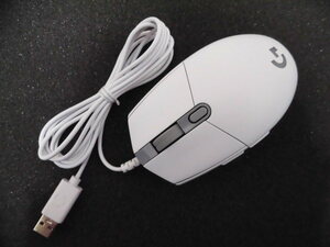 LOGICOOL LIGHTSYNC Gaming Mouse (G203-WH) LIGHTSYNCゲーミングマウス ホワイト ★USB有線★