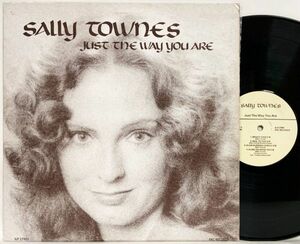 LP 自主制作 SALLY TOWNES / JUST THE WAY YOU ARE ジャズ AOR ファンク サイン付 稀少