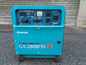 ( prompt decision ) Denyo * generator * inverter *e mode *GA-2800SS-IV*395 hour * service completed 