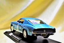 新品マイスト1/18【Maisto】◆1968 Ford-Mustang GT Cobra Jet◆シボレー/ポルシェ/フェラーリ/BMW/アウディ/オートアート/京商/ブラーゴ_画像10