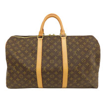 LOUIS VUITTON ルイヴィトン M41416 キーポル50 モノグラム ボストンバッグ モノグラムキャンバス レディース 中古_画像2