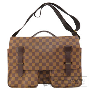 LOUIS VUITTON ルイヴィトン N42270 ブロードウェイ ダミエ エベヌ ショルダーバッグ ダミエキャンバス レディース 中古