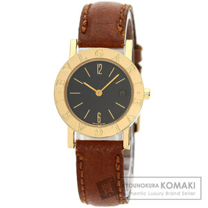 BVLGARI BVLGARY BB26GLD BVLGARY BVLGARY наручные часы K18 желтое золото кожа женский б/у 