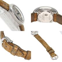 CARTIER カルティエ W1518956 ミニベニュワール 腕時計 K18ホワイトゴールド クロコダイル レディース 中古_画像6