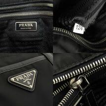 PRADA プラダ ロゴ金具 トートバッグ ナイロン素材 レディース 中古_画像6