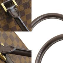 LOUIS VUITTON ルイヴィトン N51145 ヴェニス ダミエ ハンドバッグ ダミエキャンバス レディース 中古_画像9