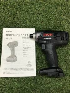 【中古品】RYOBI 14.4V充電式インパクトドライバ BID-1415 【通電未確認の為ジャンク品扱い】　/　ITG0GRKFJ0MF　K89