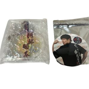 オリックス 阿部翔太 アクリルキーホルダー 缶バッジ