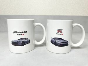 日産 FAIRLADY Z NISMO マグカップ&GT-R NISMO マグカップ 限定 nismoS15 S14 S13 180SX NV350 RZ34 Z33 L33 J32 J31 F15 R32R33R34 ニスモ