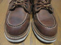 242-105/良品/2012年/RED WING/レッドウィング/1907/アイリッシュセッター/クラシックモック/9.5D/2.5cm/純正インソール付き_画像3